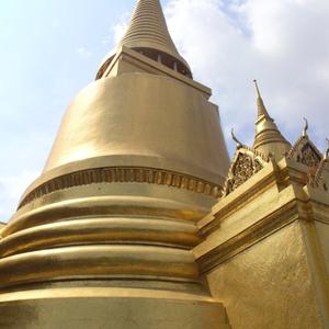 Zlatá pagoda v Královském paláci, bangkok