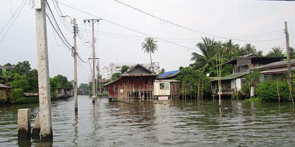Klongy v Bangkoku