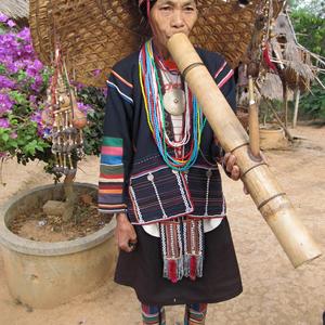 Kuřačka opia kmene Akha, Chiang rai