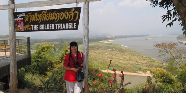 Na soutoku Sop Ruak a Mekongu