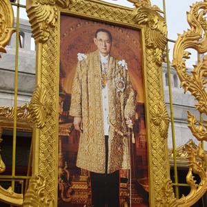 Portrét milovaného krále, Bangkok