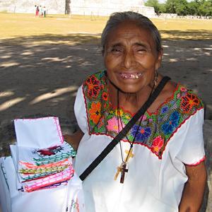 Mayská Indiánka, Chichen Itza