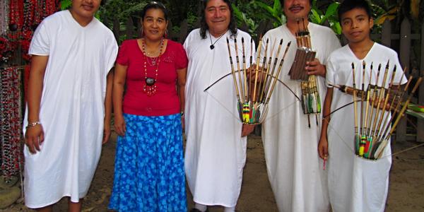 Moji kamarádi, lacandonští Indiáni, Palenque