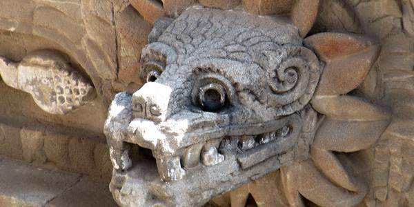 Opeřený had, Quetzalcoatl, Teotihuacán
