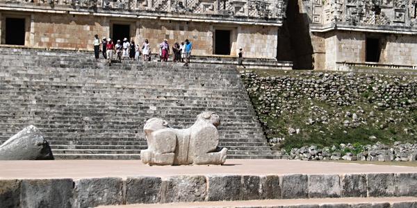 Uxmal, palác vládce