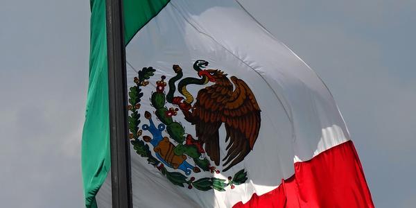032-Mex.City, vlajka