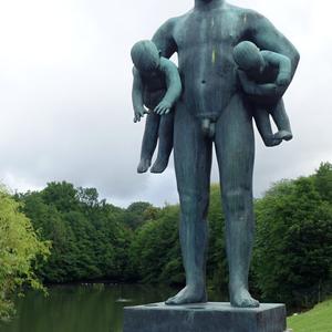 016. Oslo, Vigelandův park