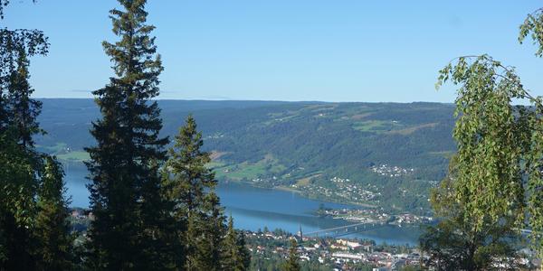 040. Lillehammer, jezero Mjosa
