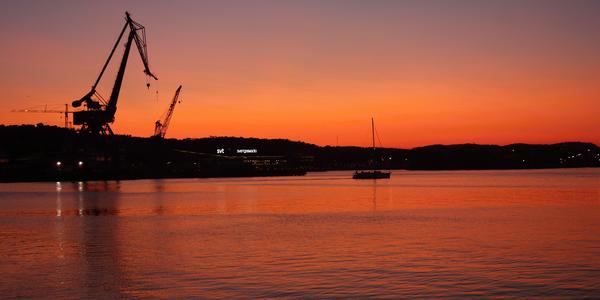 138. Göteborg, přístav