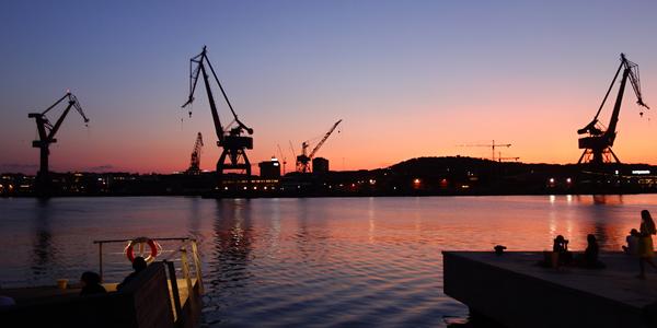 140. Göteborg, přístav
