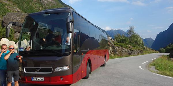 158. Pod ledovcem Briksdalsbreen