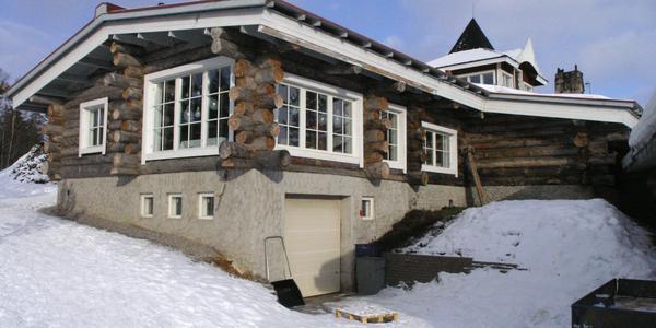 Restaurace v Kakslauttanen