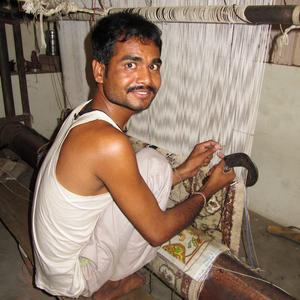 Ruční vázání koberců, Jaipur