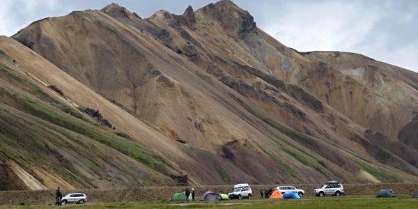 Duhové hory, Landmannalaugar