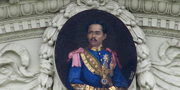Král Chulalongkorn, Grand palace, Bangkok