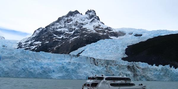 V národním parku Los Glaciares, ledovec-Spegazzini
