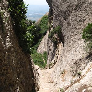 Ve skalách Montserrau