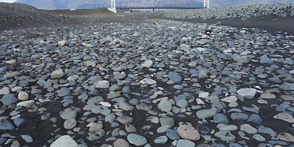 Náplavy pod Jokulsarlon