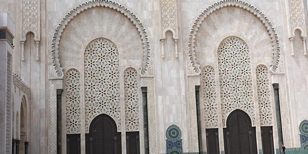 Casablanca, detail mešity