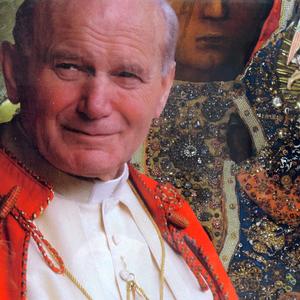 9. Jan Pavel II. se zázračnou Madonou