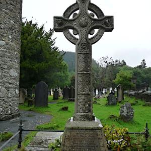 45. Hřbitov v Glendalough