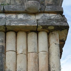 247. Uxmal, Dům želv, detail