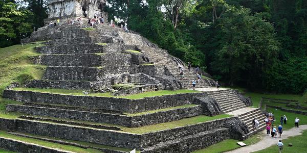 120. Palenque, hlavní pyramida