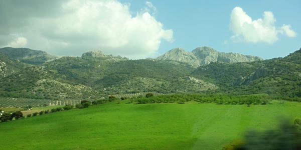 028-Andalusie, krajina u Granady