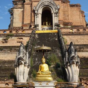 028. Chiang Mai, Wat Chediluang Worawihan