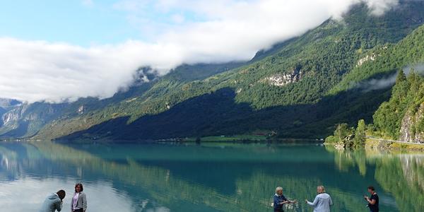43 Cestou k ledovci Briksdalsbreen