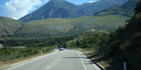 200 Saranda, nová silnice do Gjirocasteru