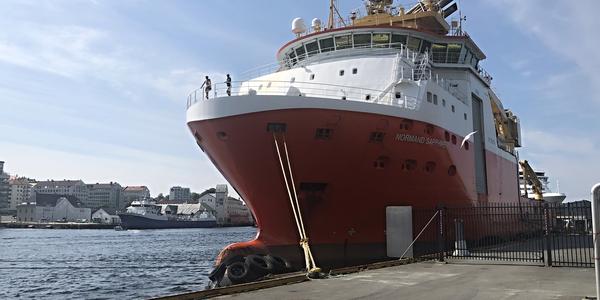 017-Bergen, přehlídka lodí