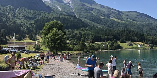 035-Oppstryn, neobvyklé norské léto