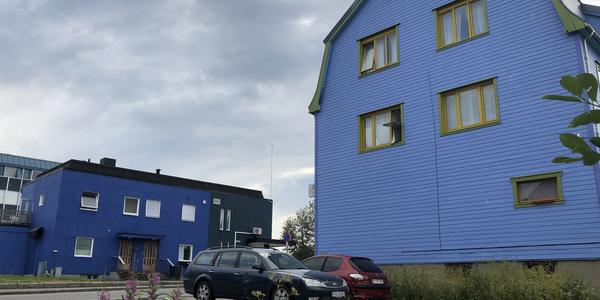 129-Sortland, modré město