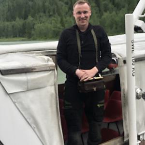 171-Svartisvatnet, náš převozník