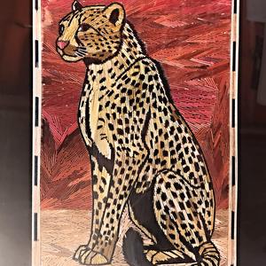 087-Cholula, originální obrázky ze stébel trávy