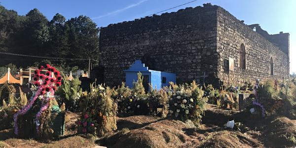 142-San Juan Chamula, hřbitov