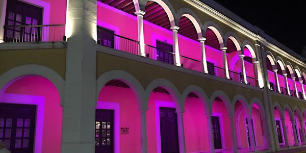 210-Campeche, radnice v noci