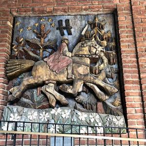 168-Oslo, radnice s vikingskými motivy