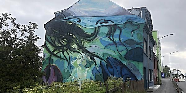 012-Reykjavík, uliční výzdoba