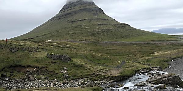 042-Snaefellsnes, magická hora Keilir