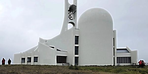 048-Snaefellsnes, kostel ve Stykkishólmuru