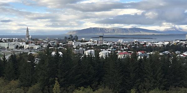 134-Reykjavík, pohled z kupole Perlanu