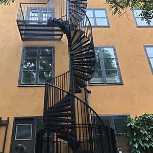 015-Stockholm, cesta na nákup