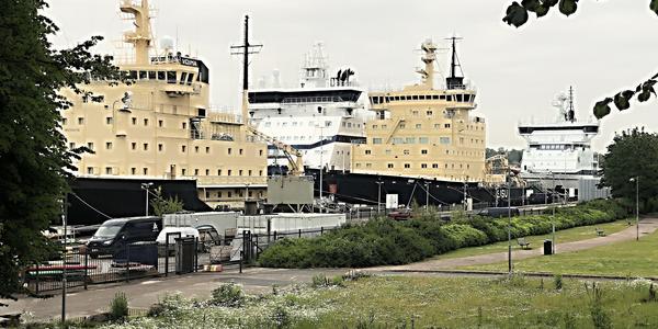 075-Helsinki, přístav ledoborců