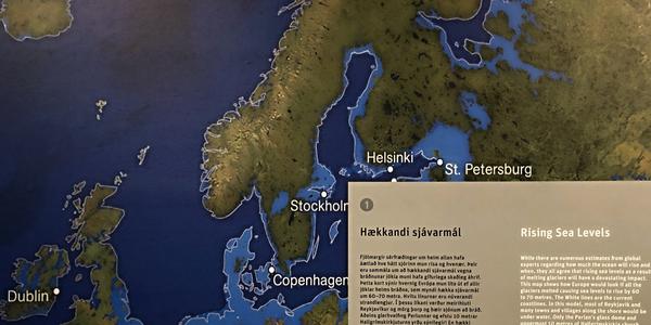 030-Reykjavík, Perlan, co se stane když ledovce roztají