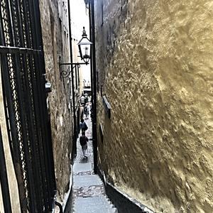 018-Stockholm, uličky Gamla Stanu