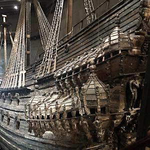046-Stockholm, Djurgarden, muzeum lodi Vasa