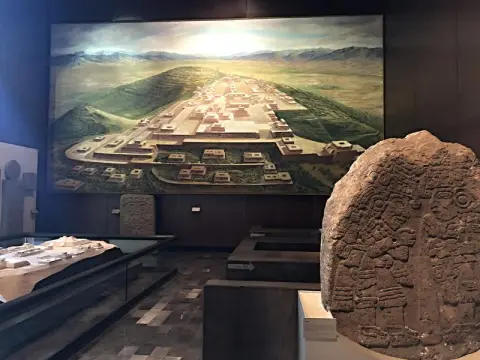Monte Albán, Antropol.muzeum Mex.City