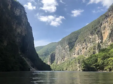 Chiapas, kaňon Sumidero